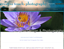 Tablet Screenshot of creativetouchphoto.net